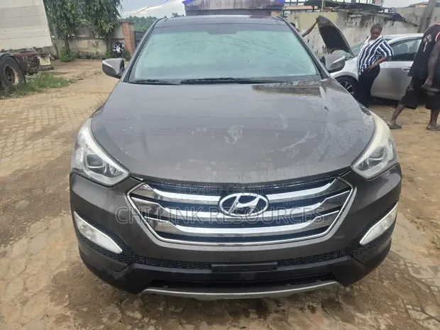 Hyundai Santa Fe 2014 Beige - 1