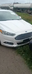 2016 Ford Fusion SE AWD White - 1