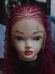 Braided Boho Curly Wig - 2