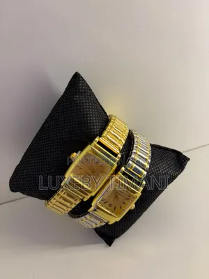 Classic Women's Wristband - Silver/Gold Stainless Steel