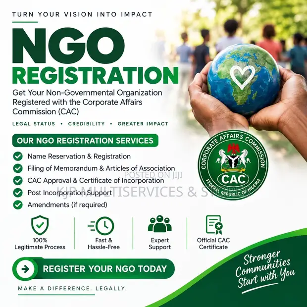 NGO, Church, Club, Mosque, Association Registration Services - 1