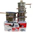 Hoffavorer 12-Piece Stainless Steel Cookware Set - 2
