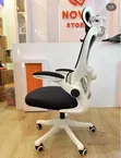 Ergonomic Mesh Office Chair with Headrest - Boss Office Products - 1