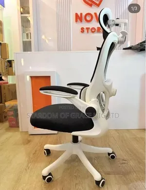 Ergonomic Mesh Office Chair with Headrest - Boss Office Products