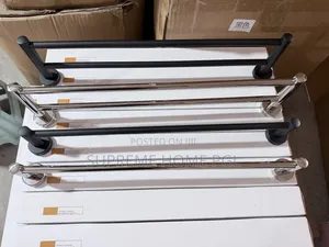 Babban Inganci 304 Bakin Karfe Biyu Towel Rack