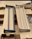 Babban Inganci 304 Bakin Karfe Biyu Towel Rack - 5