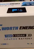 Cworthy 12V 100Ah Rechargeable Solar Battery - 2