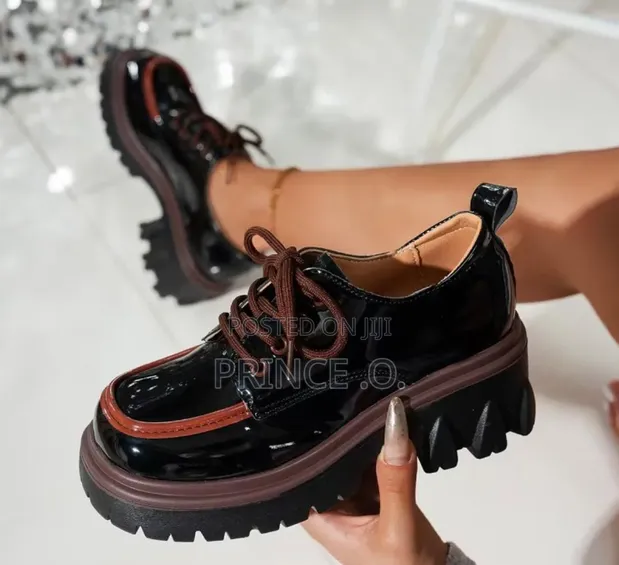 Unisex Leather Heels - Size 42-43 - 1