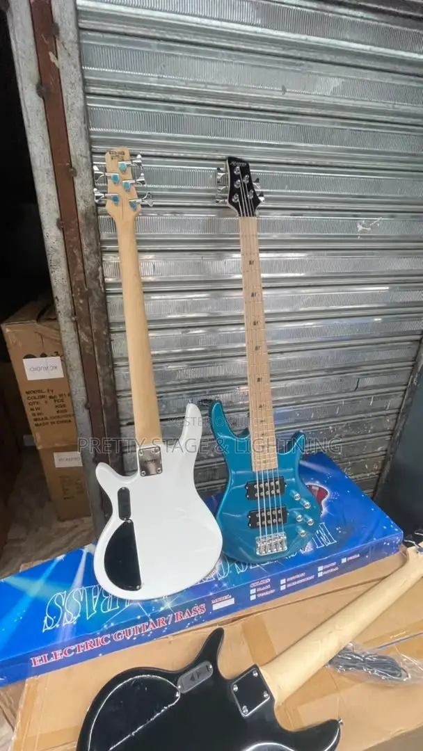 Active 5-String Bass Guitar - 1