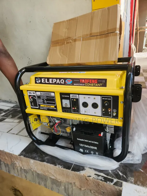 12kva Elepaq Constant Generator - Brand New - 1