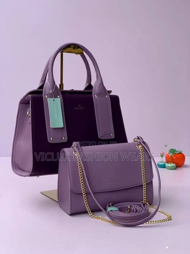 Chris Bella Luxury 2-in-1 Ladies Handbag - 1