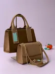 Chris Bella Luxury Mata 2-in-1 Hand Bag - 4