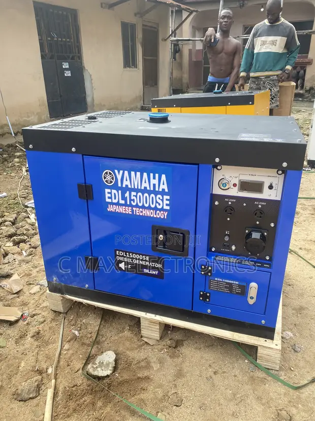 Yamaha EDL15000SE 15KVA Janababun Diesel Mai Jinjiri - 1