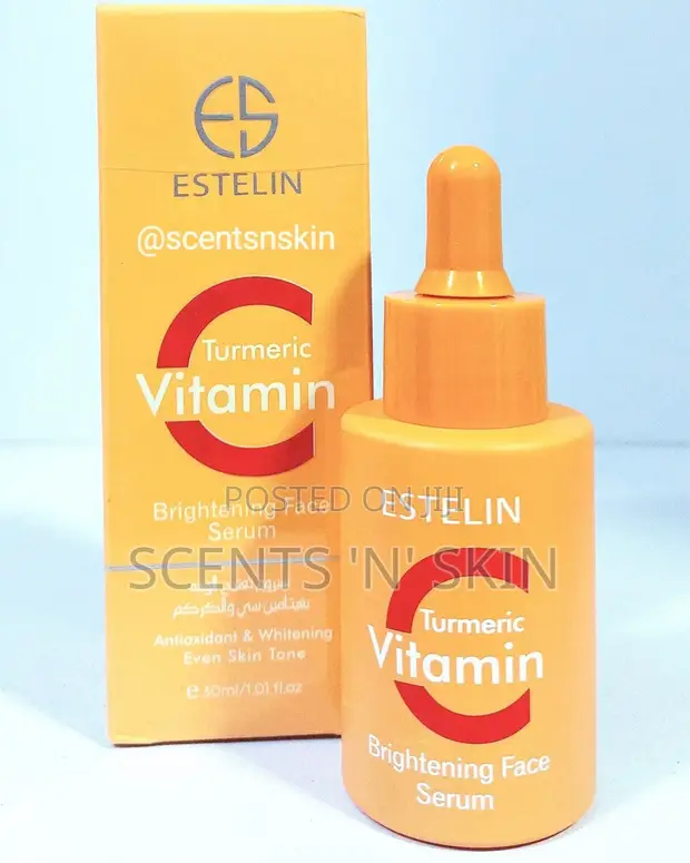 Estelin Vitamin C Turmeric Face Serum Mai Haskakawa - 1