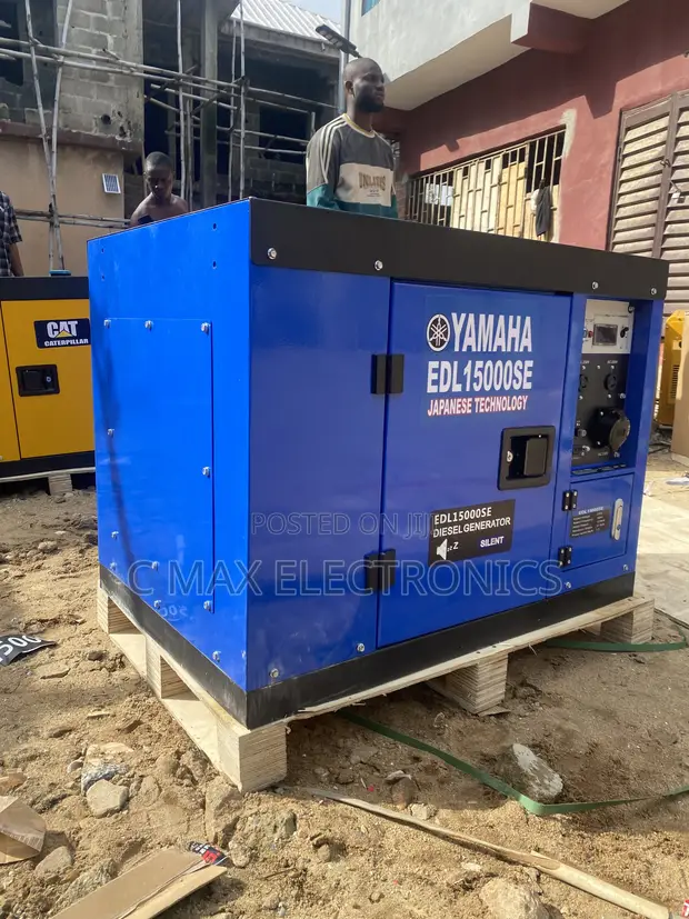 15KVA Yamaha Soundproof Diesel Generator - 1