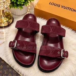 Louis Vuitton Double Strap Buckle Slides