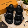 Louis Vuitton Double Strap Buckle Slides - 2