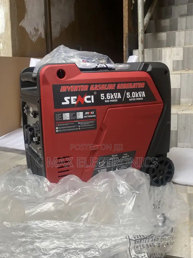 Brand New SENCI 5.6KVA Inverter Generator - 1