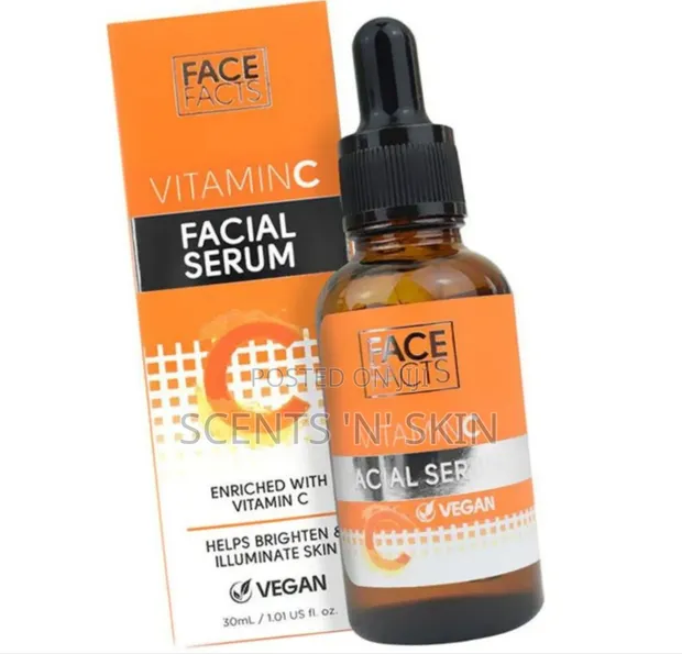 Face Facts Vitamin C Brightening Facial Serum - 1