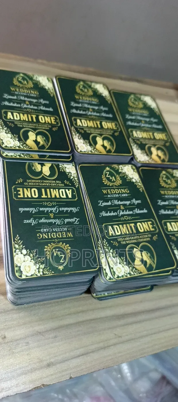 Access Pass Card for Events - 1