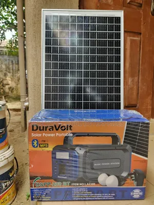 Duravolt Portable Solar Generator 12V + 50W Panel