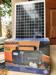 Duravolt Portable Solar Generator 12V + 50W Panel - 2