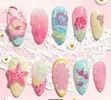 Almond Press-On Nails - Matsakaicin Girma - 4