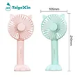 Rechargeable Mini Hand Fan with Phone Holder - 1