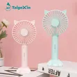 Rechargeable Mini Hand Fan with Phone Holder - 5