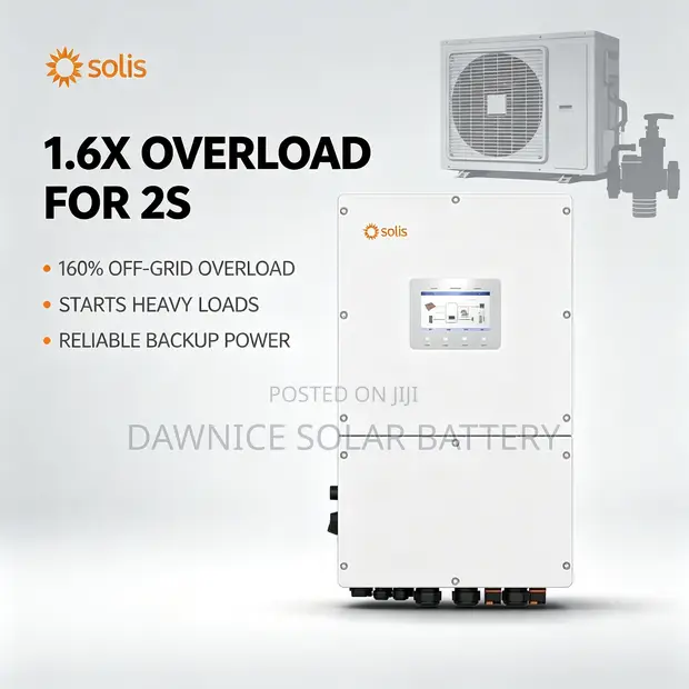 Solis 50kW Hybrid Storage Inverter Commercial Industrial - 1