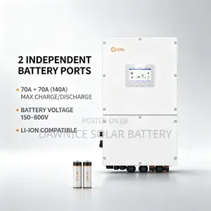 Solis 50kW 3-Phase HV Hybrid Inverter Backup