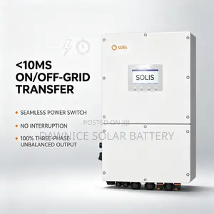 Solis 50kW Hybrid Inverter 4MPPT 8 Strings