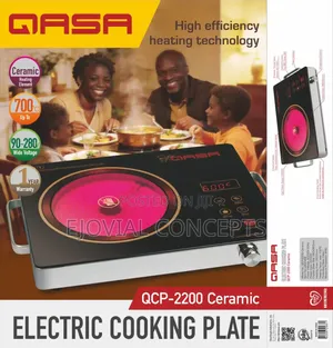 Qasa Electric Cooking Plate 2200W