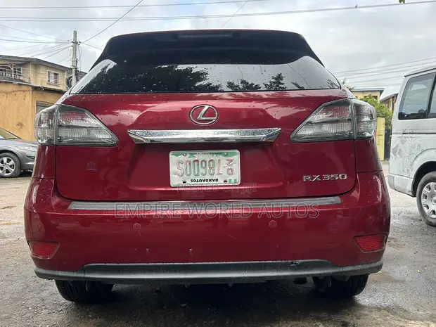 Lexus RX 350 FWD 2012 Red - 1