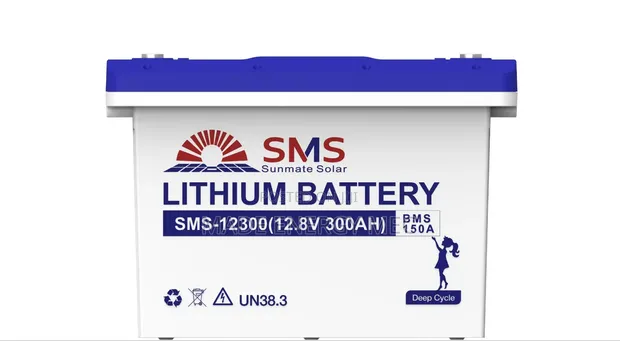 SMS Sunmate Solar 12.8V 300Ah LiFePO4 Lithium Battery - 1
