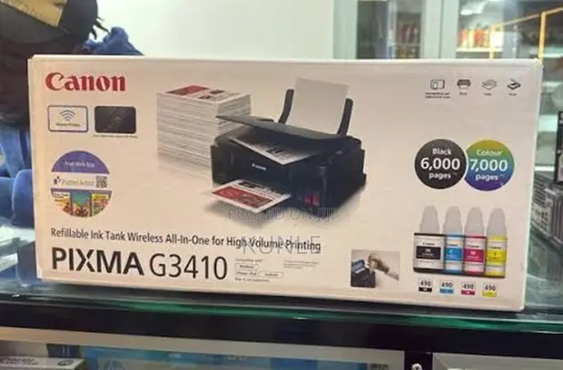 Canon PIXMA G3410 All-in-One Printer - 1