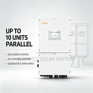 Solis S6-EH3P50K-H 50kW Three Phase Hybrid Inverter IP66