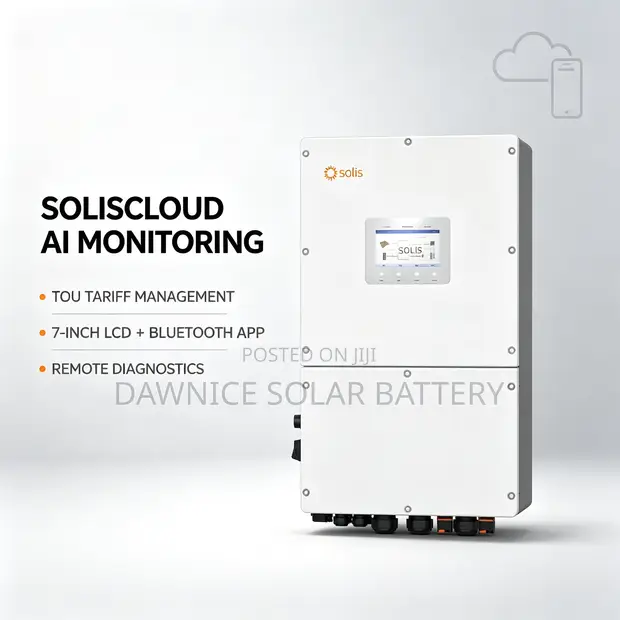 Solis 50kW 3-Phase Hybrid Storage Inverter - 1