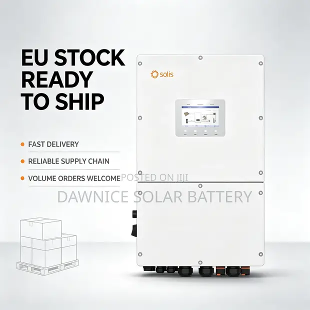 Solis S6-EH3P50K-H 50kW Three Phase Hybrid Solar Inverter - 1