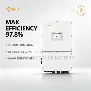 Solis 50kW 3-Phase Hybrid Inverter with HV Lithium Battery