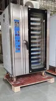 Sabon 12-Tire Commercial Gas Convection Oven - Stainless Steel - 1