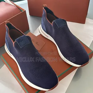 Loro Piana Men's Luxury Suede Slip-On Shoes