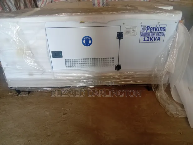 12kVA Perkins Soundproof Diesel Generator - 1
