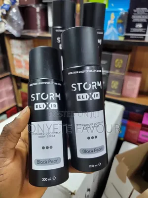 Storm Elixir Black Pearl Perfumed Deodorant Body Spray 200ml