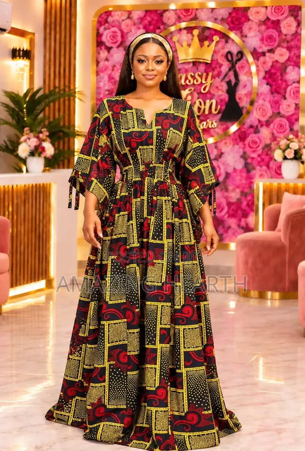 Ready to Wear Ankara Bubu Dress - 1