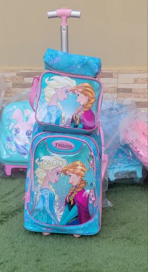 Jasmine Trolley School Bag for Girls