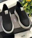 Hugo Boss Luxury Men's Sneakers - Black - 1