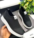 Hugo Boss Luxury Men's Sneakers - Black - 2