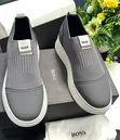 Hugo Boss Luxury Men's Sneakers - Black - 3