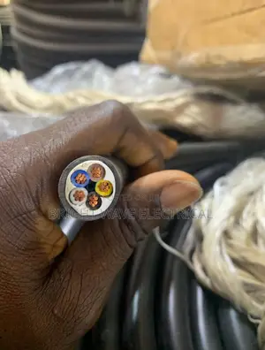 10mm 5-Core Igwalon Wutar Lantarki na PVC